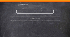 Desktop Screenshot of gamingtutor.com